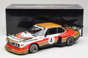BMW 3.5 CSL E9 Gruppe 5 #4 J. Fitzpatrick / T. Walkinshaw Silverstone Winner 1976 Minichamps 1:18 180762004 Fém – 8. kép a 8-ből