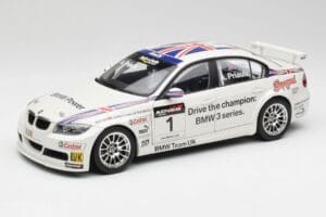 BMW E90 320si #1 A. Priaulx WTCC Champion 2006 Kyosho 1:18 80430429067 Fém