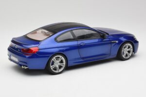 BMW M6 F13 San Marino Kék Paragon 1:18 80432218737 Fém – 3. kép a 7-ből
