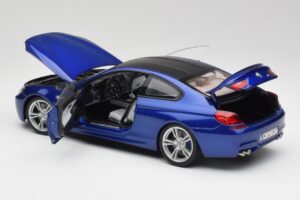 BMW M6 F13 San Marino Kék Paragon 1:18 80432218737 Fém – 4. kép a 7-ből