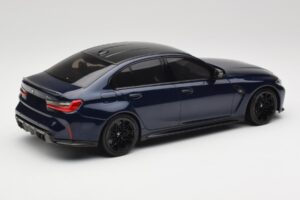 BMW M3 G80 Portimao Blue Minichamps 1:18 155020201 Fém – 2. kép a 6-ből