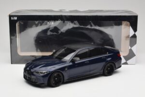 BMW M3 G80 Portimao Blue Minichamps 1:18 155020201 Fém – 6. kép a 6-ből