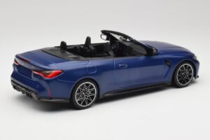 BMW M4 G82 Kabrió Frozen Portimao Blue Minichamps 1:18 155021030 Fém – 2. kép a 6-ből