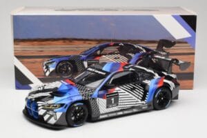 BMW M4 GT3 G82 #1 Test Version 2021 Minichamps 1:18 113222003 Fém – 8. kép a 8-ből