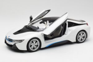 BMW i8 Crystal Fehér Paragon 1:18 80432336841 Fém – 2. kép a 8-ből