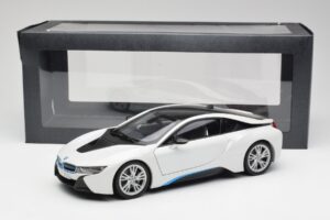 BMW i8 Crystal Fehér Paragon 1:18 80432336841 Fém – 8. kép a 8-ből