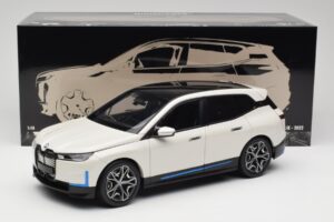 BMW iX Alpine White Minichamps 1:18 110023102 Fém – 8. kép a 8-ből