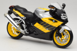 BMW K1200S Sárga Fekete Minichamps 1:10 80430309224 Fém – 6. kép a 8-ből