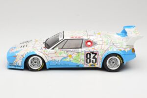 BMW M1 #83 D. Quester / D. Pironi / M. Mignot 24 Hours of Le Mans 1980 Minichamps 1:18 80430137893 Fém – 4. kép a 8-ből