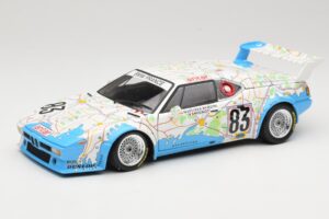 BMW M1 #83 D. Quester / D. Pironi / M. Mignot 24 Hours of Le Mans 1980 Minichamps 1:18 80430137893 Fém