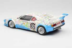 BMW M1 #83 D. Quester / D. Pironi / M. Mignot 24 Hours of Le Mans 1980 Minichamps 1:18 80430137893 Fém – 7. kép a 8-ből