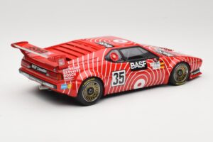 BMW M1 BASF GS Sport #35 H-J. Stuck / H. Heyer 6 Hours of Silverstone 1981 Minichamps 1:18 155812935 Fém – 2. kép a 6-ből