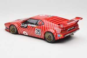 BMW M1 BASF GS Sport #35 H-J. Stuck / H. Heyer 6 Hours of Silverstone 1981 Minichamps 1:18 155812935 Fém – 5. kép a 6-ből