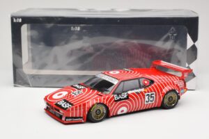 BMW M1 BASF GS Sport #35 H-J. Stuck / H. Heyer 6 Hours of Silverstone 1981 Minichamps 1:18 155812935 Fém – 6. kép a 6-ből