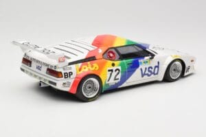 BMW M1 #72 BMW France Zol Auto B. Rousselot / J. Servanin 24 Hours of Le Mans 1981 Minichamps 1:18 180812972 Fém – 3. kép a 8-ből