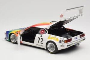 BMW M1 #72 BMW France Zol Auto B. Rousselot / J. Servanin 24 Hours of Le Mans 1981 Minichamps 1:18 180812972 Fém – 5. kép a 8-ből