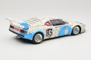 BMW M1 Carte de France #83 D. Pironi / D. Quester 24 Hours of Le Mans 1980 Minichamps 1:18 180802983 Fém – 3. kép a 8-ből