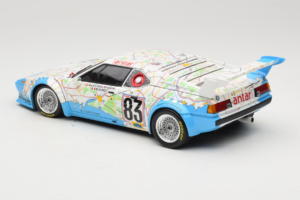 BMW M1 Carte de France #83 D. Pironi / D. Quester 24 Hours of Le Mans 1980 Minichamps 1:18 180802983 Fém – 7. kép a 8-ből