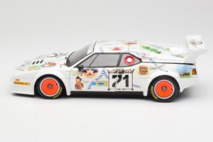 BMW M1 #83 Danner Bayern C. Danner / L. Oberndorfer 24 Hours of Le Mans 1981 Minichamps 1:18 80430306592 Fém – 4. kép a 8-ből
