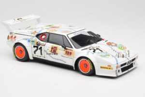 BMW M1 #83 Danner Bayern C. Danner / L. Oberndorfer 24 Hours of Le Mans 1981 Minichamps 1:18 80430306592 Fém – 6. kép a 8-ből