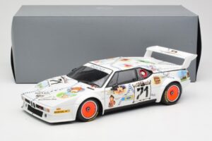 BMW M1 #83 Danner Bayern C. Danner / L. Oberndorfer 24 Hours of Le Mans 1981 Minichamps 1:18 80430306592 Fém – 8. kép a 8-ből