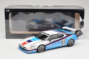 BMW M1 E26 #51 F. Sytner Toleman Group Motorsport BMW M1 Procar Series 1979 Minichamps 1:18 155792951 Fém – 6. kép a 6-ből