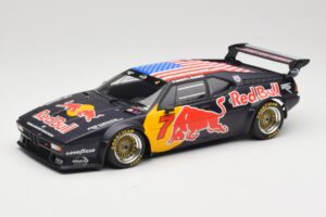 BMW M1 Group B Team Red Bull #7 D. Quester / A. Riccitelli Class Winners HSR Daytona Classic 2017 Minichamps 1:18 155172907 F