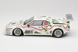 BMW M1 Procar #201 BMW Motorsport H. Stuck / N. Piquet 1000km Nürburgring 1980 Minichamps 1:18 180802901 Fém – 4. kép a 8-ből