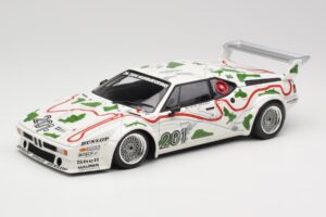 BMW M1 Procar #201 BMW Motorsport H. Stuck / N. Piquet 1000km Nürburgring 1980 Minichamps 1:18 180802901 Fém
