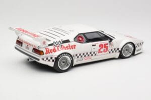 BMW M1 #25 Red Lobster D. Cowart / K. Miller LA Times GP Riverside 1981 Minichamps 1:18 180812925 Fém – 3. kép a 8-ből
