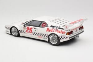 BMW M1 #25 Red Lobster D. Cowart / K. Miller LA Times GP Riverside 1981 Minichamps 1:18 180812925 Fém – 5. kép a 8-ből