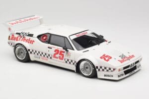 BMW M1 #25 Red Lobster D. Cowart / K. Miller LA Times GP Riverside 1981 Minichamps 1:18 180812925 Fém – 6. kép a 8-ből