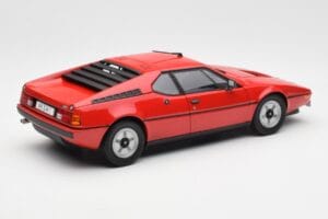 BMW M1 Piros Norev 1:18 183220 Fém – 3. kép a 8-ből