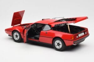 BMW M1 Piros Norev 1:18 183220 Fém – 5. kép a 8-ből