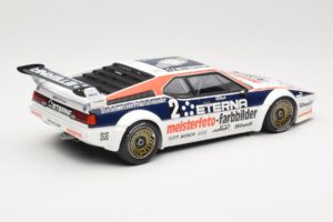 BMW M1 Schnitzer #2 H-J. Stuck Winner Deutsche Automobil Rennsport Trophy Zolder 1982 Minichamps 1:18 155822902 Fém – 2. kép a 6-ből