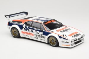 BMW M1 Schnitzer #2 H-J. Stuck Winner Deutsche Automobil Rennsport Trophy Zolder 1982 Minichamps 1:18 155822902 Fém – 4. kép a 6-ből