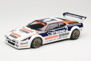 BMW M1 Schnitzer #2 H-J. Stuck Winner Deutsche Automobil Rennsport Trophy Zolder 1982 Minichamps 1:18 155822902 Fém