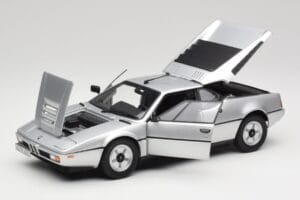 BMW M1 Ezüst Metál Norev 1:18 183226 Fém – 2. kép a 8-ből