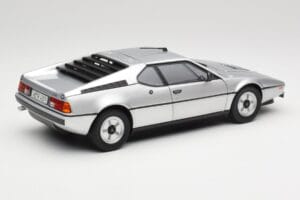 BMW M1 Ezüst Metál Norev 1:18 183226 Fém – 3. kép a 8-ből