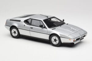 BMW M1 Ezüst Metál Norev 1:18 183226 Fém – 6. kép a 8-ből