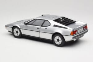 BMW M1 Ezüst Metál Norev 1:18 183226 Fém – 7. kép a 8-ből