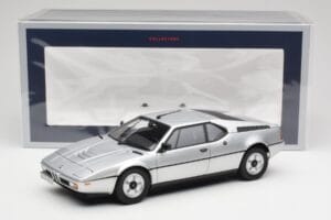 BMW M1 Ezüst Metál Norev 1:18 183226 Fém – 8. kép a 8-ből