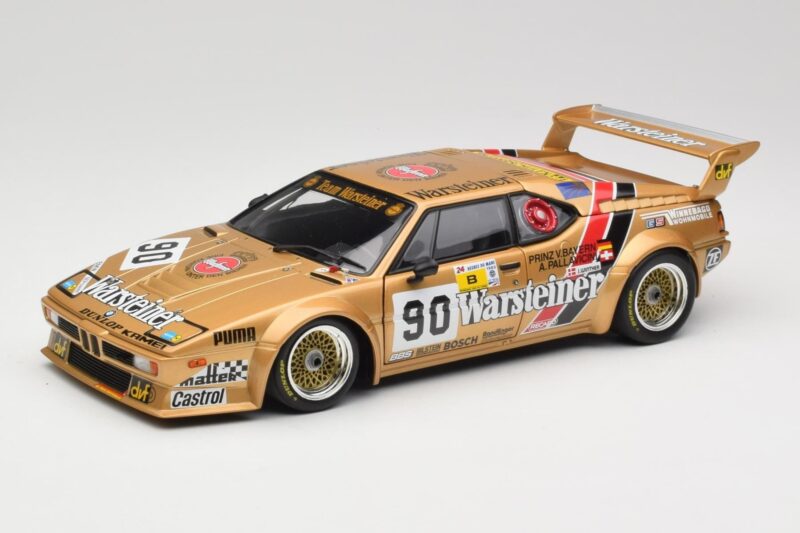 BMW M1 #90 Warsteiner C. Pallavicini / L. von Bayern 24 Hours of Le Mans 1983 Minichamps 1:18 180832990 Fém
