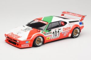 BMW M1 Winther Racing K. Winther / D. Mercer 24 Hours of Le Mans 1984 Minichamps 1:18 155842901 Fém