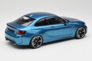 BMW M2 F87 Blue Metallic Minichamps 1:18 155026101 Fém – 2. kép a 6-ből