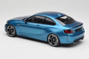 BMW M2 F87 Blue Metallic Minichamps 1:18 155026101 Fém – 5. kép a 6-ből
