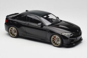 BMW M2 CS F87 Fekete Metál Arany Felnikkel Minichamps 1:18 155021021 Fém – 4. kép a 6-ből