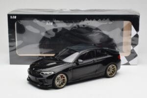 BMW M2 CS F87 Fekete Metál Arany Felnikkel Minichamps 1:18 155021021 Fém – 6. kép a 6-ből