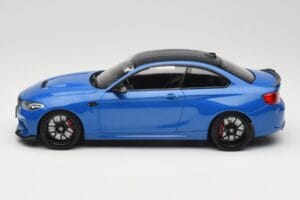 BMW M2 CS F87 Kék Metál Fekete Felnikkel Minichamps 1:18 155021022 Fém – 5. kép a 6-ből