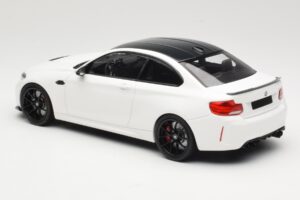 BMW M2 CS F87 Fehér fekete felnikkel Minichamps 1:18 155021025 Fém – 5. kép a 6-ből